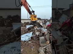 het staal grijpt vast