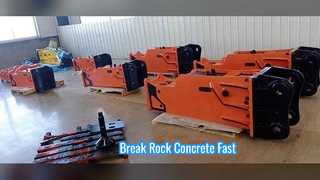 Hydraulische breker Hamer Rotsbeton